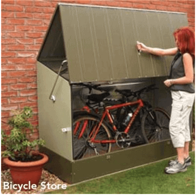 The Trimetals Metal Bike Shed - What Shed