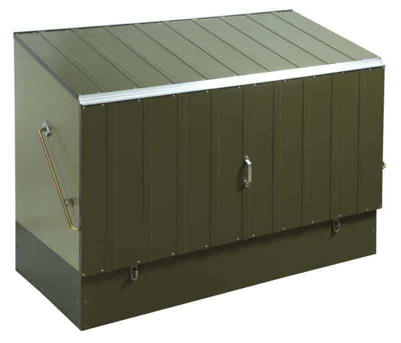 Trimetals High Security Green Metal Bike Shed - What Shed
