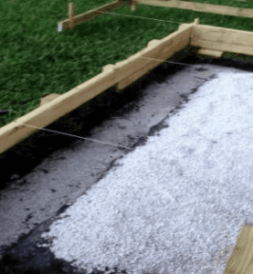 How to lay a foundation for a garden shed or greenhouse