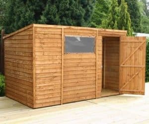 10' x 6' Standard Overlap Pent Shed - What Shed