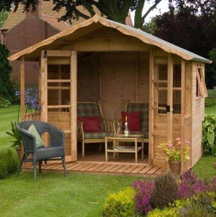 8' x 8' Stratford Summer House With Veranda - What Shed