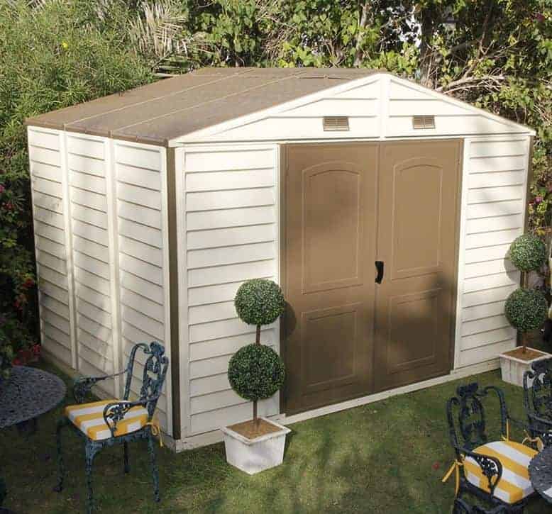 10' x 8' duramax woodside plastic shed - what shed