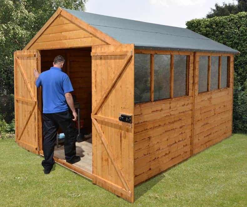 12' x 8' Shed-Plus Heavy Duty Shed Workshop - What Shed