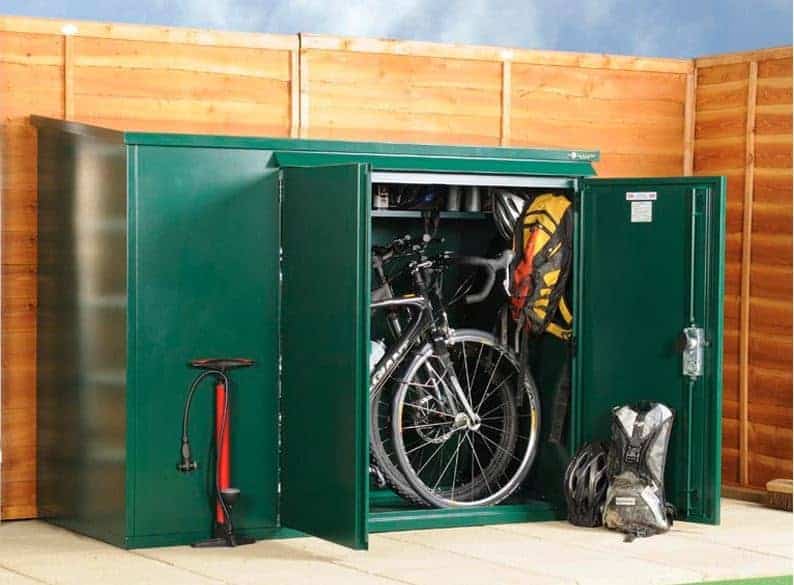 6' x 3' Asgard Premium Metal Bike Store - What Shed