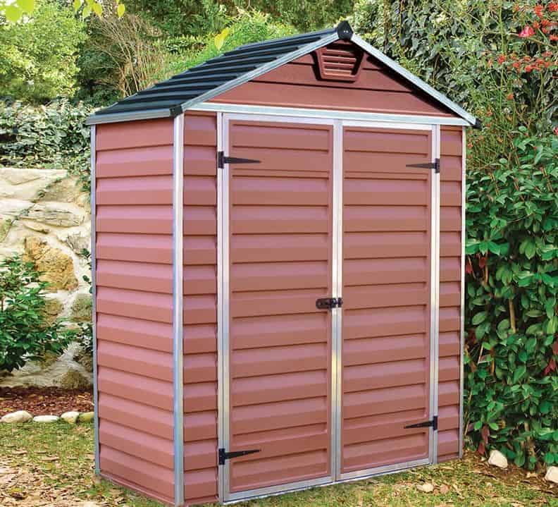 6' x 3' Palram SkyLight Amber Shed - What Shed