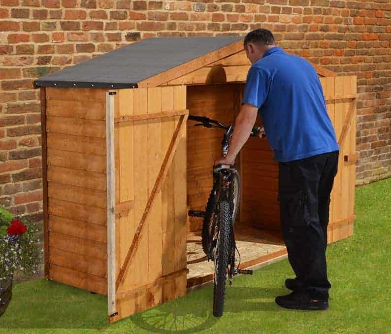7' x 3' Store-Plus Overlap Bike Shed - What Shed