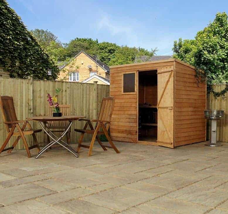 Garden Sheds 7x5 7' x 5' windsor overlap pent garden shed - what shed Garden Sheds 7x5 7' x 5' windsor overlap pent garden shed - what shed