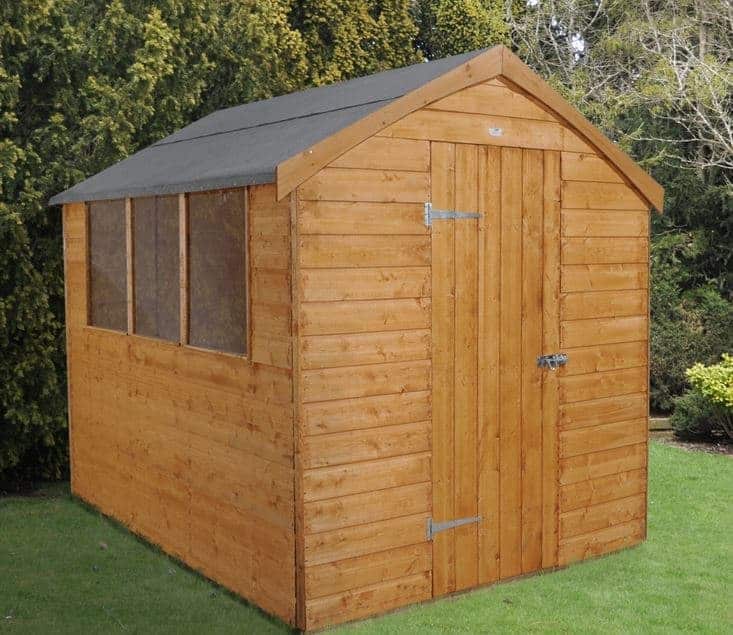 Shed-Plus Dutch Barn Shiplap Apex Roof - What Shed