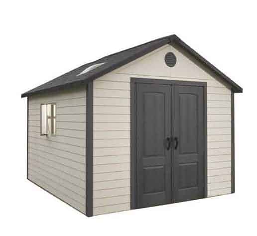 Lifetime 11ft x 11ft Apex Plastic Shed - What Shed