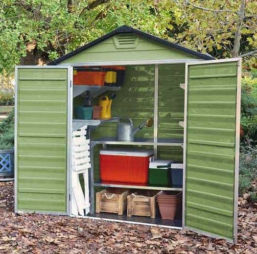 Waltons 6 x 3 Green Skylight Plastic Shed - What Shed