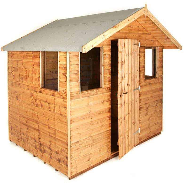 10' x 8' traditional 8' cabin shed - what shed