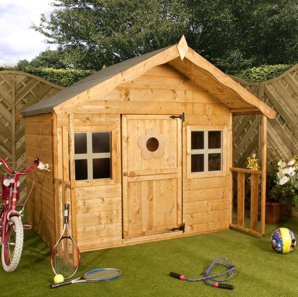 Waltons Honeypot Honeysuckle Wooden Playhouse - What Shed