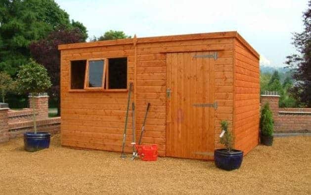 10 x 12 Shed - Heavy Duty Pent 10 x 12 Shed