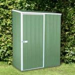 5x3 Sheds - Absco Easy Store 1PE Green Metal 5x3 Sheds