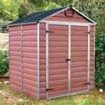 6 x 5 Plastic Shed - Palram Amber 65 Skylight 6 x 5 Plastic Shed