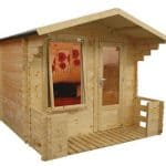 Cheap Log Cabins - Walton Mini Studio Cheap Log Cabins With Veranda