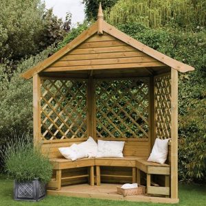 Hartwood FSC Hathaway Half Arbour - What Shed