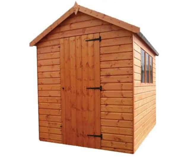 Wooden Storage Sheds - Traditional 8 x 8 Superior Apex Wooden Storage ...