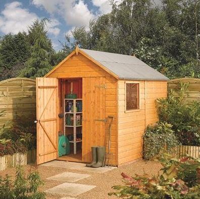 shed storage garden sheds wood modular wooden prefab rowlinson shiplap 38ft 14ft outdoor timber wayfair apex 11mm tongue groove osb