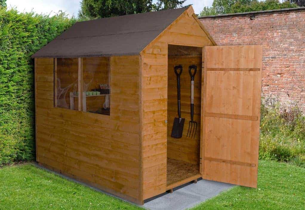 Wickes Overlap Dip Treated Apex Shed 5 x 7