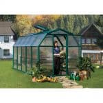 Green Resin Frame Eco Greenhouse