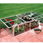Halls Greenhouses Coldframe with Toughened Glass