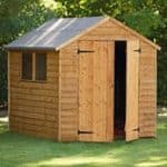 Overlap Shed with 2 Doors