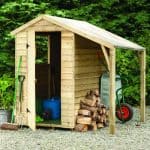 Shed with Lean To