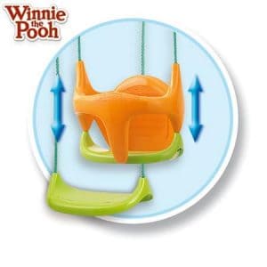 Smoby Winnie swing on The Pooh Hut and Swing