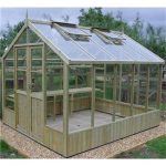 Swallow GB Ltd Raven Pressure Treated Greenhouse