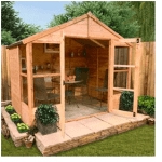 The BillyOh 4000 Tete a Tete Tongue & Groove Summerhouse