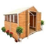 The BillyOh 400M Lincoln Overlap Apex Garden Shed