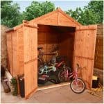 shire wooden bike shed