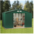 The BillyOh Clifton Metal Shed and Foundation Kit