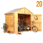 The BillyOh Cycle Storage Shed