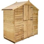 The BillyOh Pressure Treated Overlap Apex Garden Shed