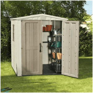 The Keter Plastic Gemini Shed