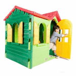 The Little Tikes Country Cottage Evergreen Plastic Playhouse