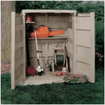 The Suncast Conniston Vertical Shed