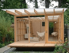 combo shed and greenhouse shed building plans, building