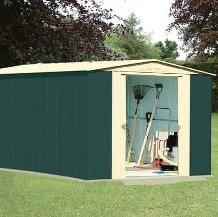 6x4 metal garden sheds yardmaster shed 6ft x 4ft pent