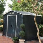 10' x 8' Emerald Anthracite Metal Shed