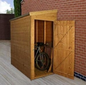 6' x 3' Tongue and Groove Pent Tall Store with Universal Door