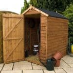 6' x 4' Windowless Standard Overlap Apex Wooden Shed