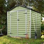 6' x 5' Palram Skylight Plastic Olive Green Shed
