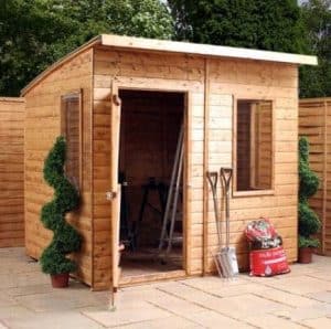 6' x 8' Curved Roof AERO Shed