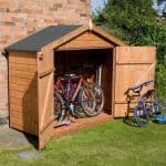 7' x 3' Tongue and Groove Bike Shed