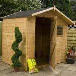 7' x 5' Tongue and Groove Offset Apex Shed
