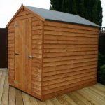 7' x 5' Windowless Standard Overlap Apex Wooden Shed