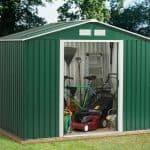 8' x 10' Emerald Rosedale Metal Shed